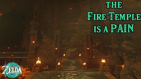 The Fire Temple looks confusing... in Tears of the Kingdom - EP30 #stjude #tearsofthekingdom