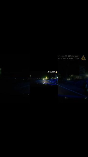 Police Officer Almost Decapitated by Power Lines