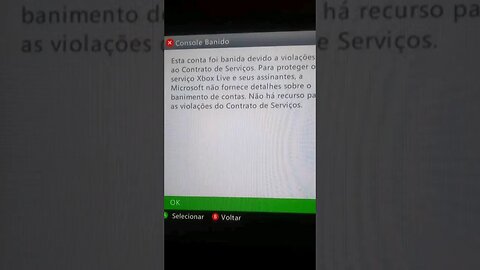 Xbox 360 desbloqueado pode ser banido? entenda #shorts