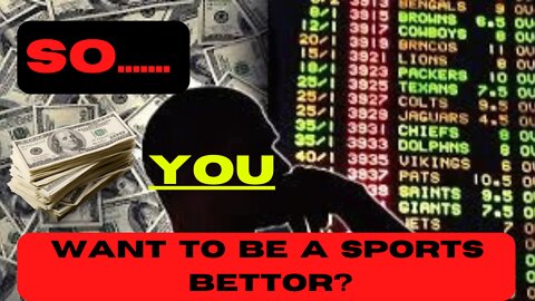 Sports Betting 60 Seconds in My Life