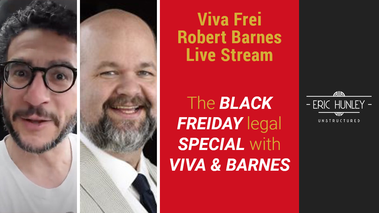 Black "Freiday" Legal Special with Viva & Barnes