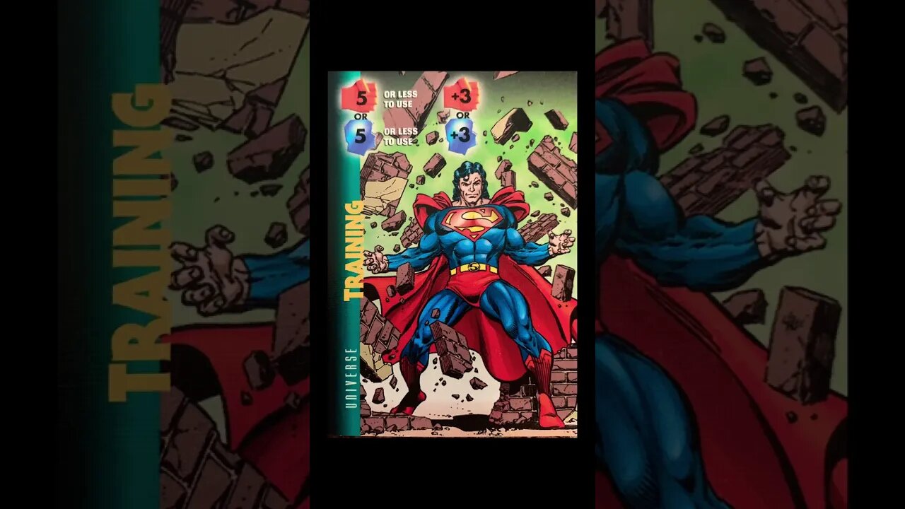 DC COMIC OVERPOWER CARDS!!!