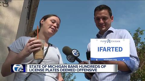 P0THEAD, 2HOT4U among thousands of plates rejected by Michigan SOS