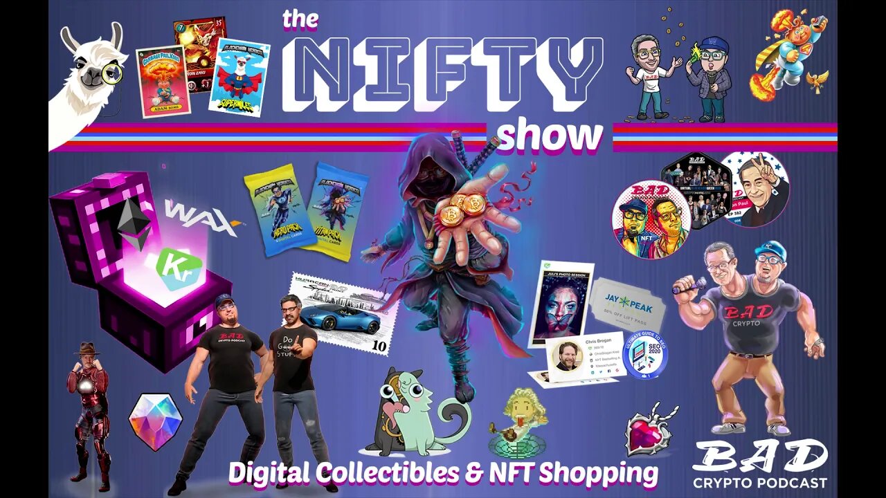 The Nifty Show Intro - Live Every Friday at 5 pm EST / 2 pm PST