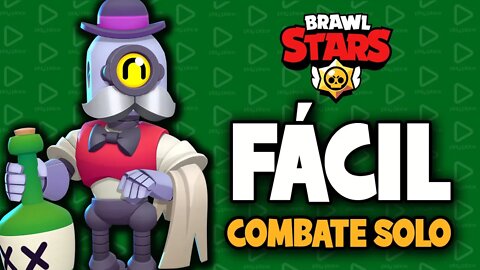 Como vencer combate solitário de forma fácil no Brawl Stars. Jogando com Barley