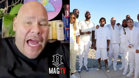 Fat Joe On Being Invited To Michael Rubin's Exclusive All White Party! 👟