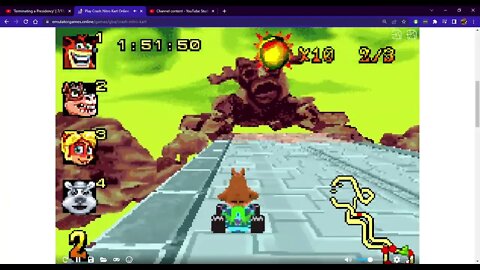 Crash Nitro Kart (GBA) - Fenomena Track 3: Thunder Struck