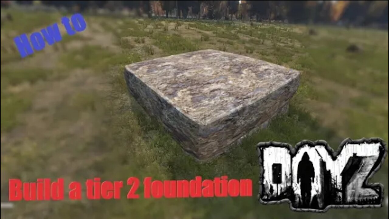 How to build a tier 2 foundation in DayZ Base Building plus (BBP) Ep 1