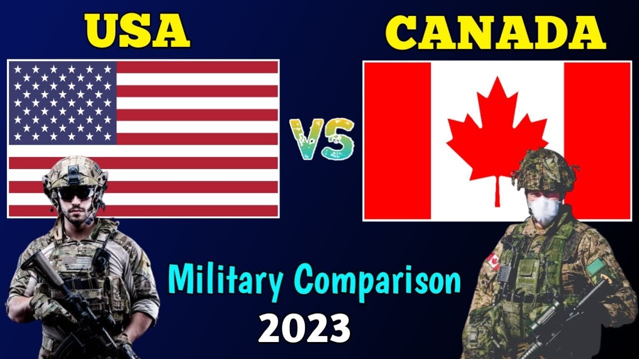 USA vs Canada Military Power Comparison 2023 | Canada vs USA Military Comparison 2023