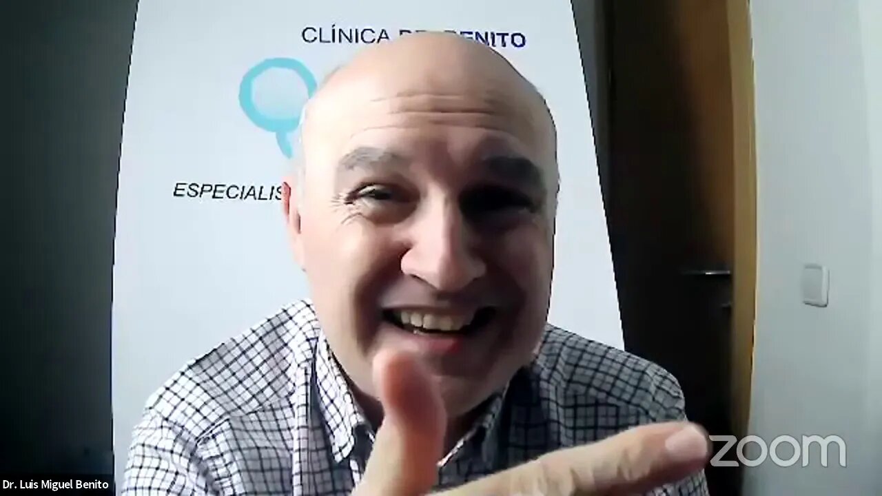 Parte 1.- Dr. Luis Miguel Benito:"Hay personas encantadas de besar sus cadenas"