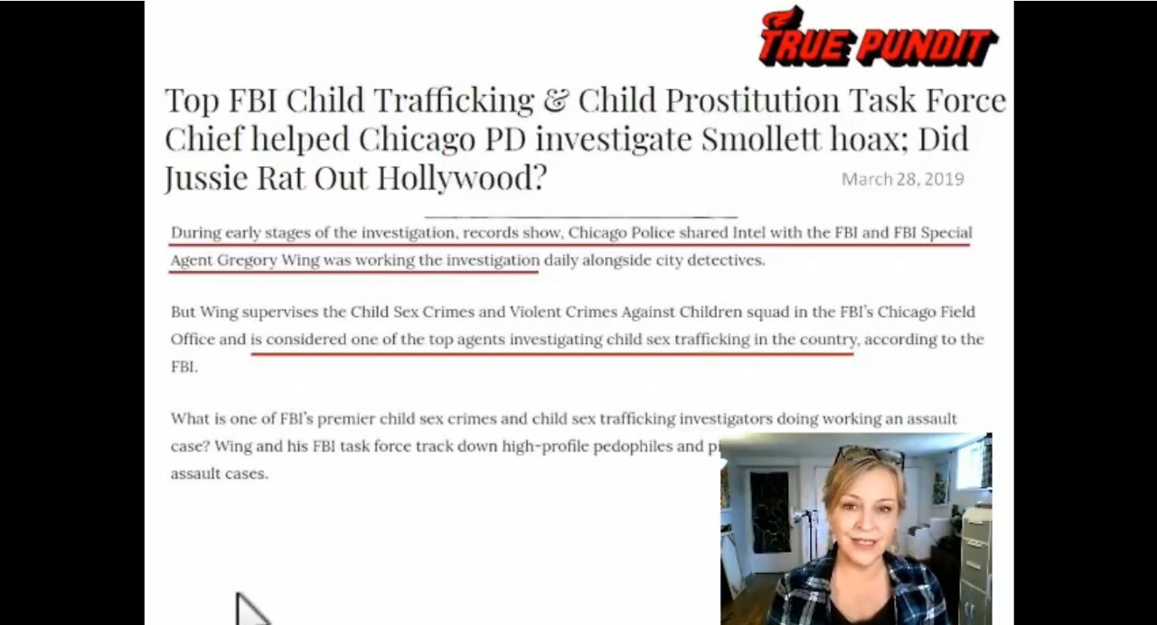 Child Trafficking Agent Called In on Smollett Case