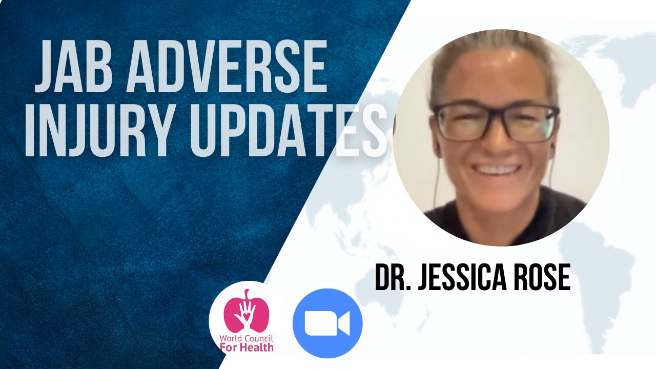 A MUST-WATCH!! Dr. Jessica Rose Jab Adverse Injury Updates