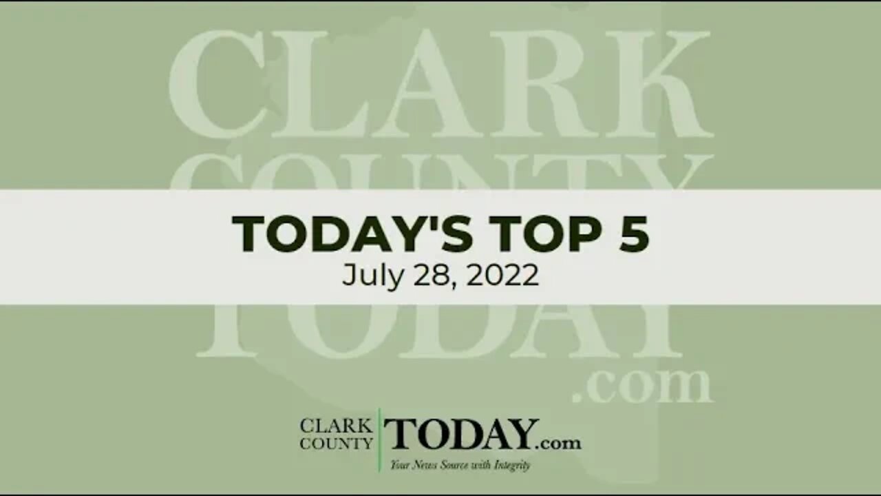 📰 Today's Top 5 • July 28, 2022