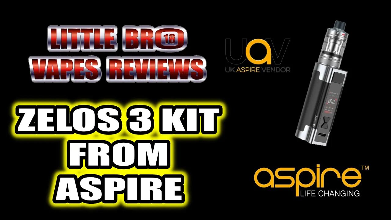 Aspire Zelos 3 kit With The Nautilus 3 tank