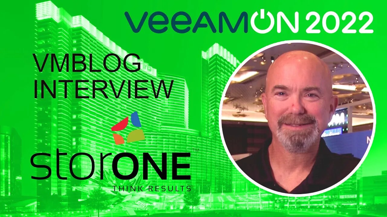 StorONE at #VeeamON 2022 - S1:Backup, 360° Ransomware Technology