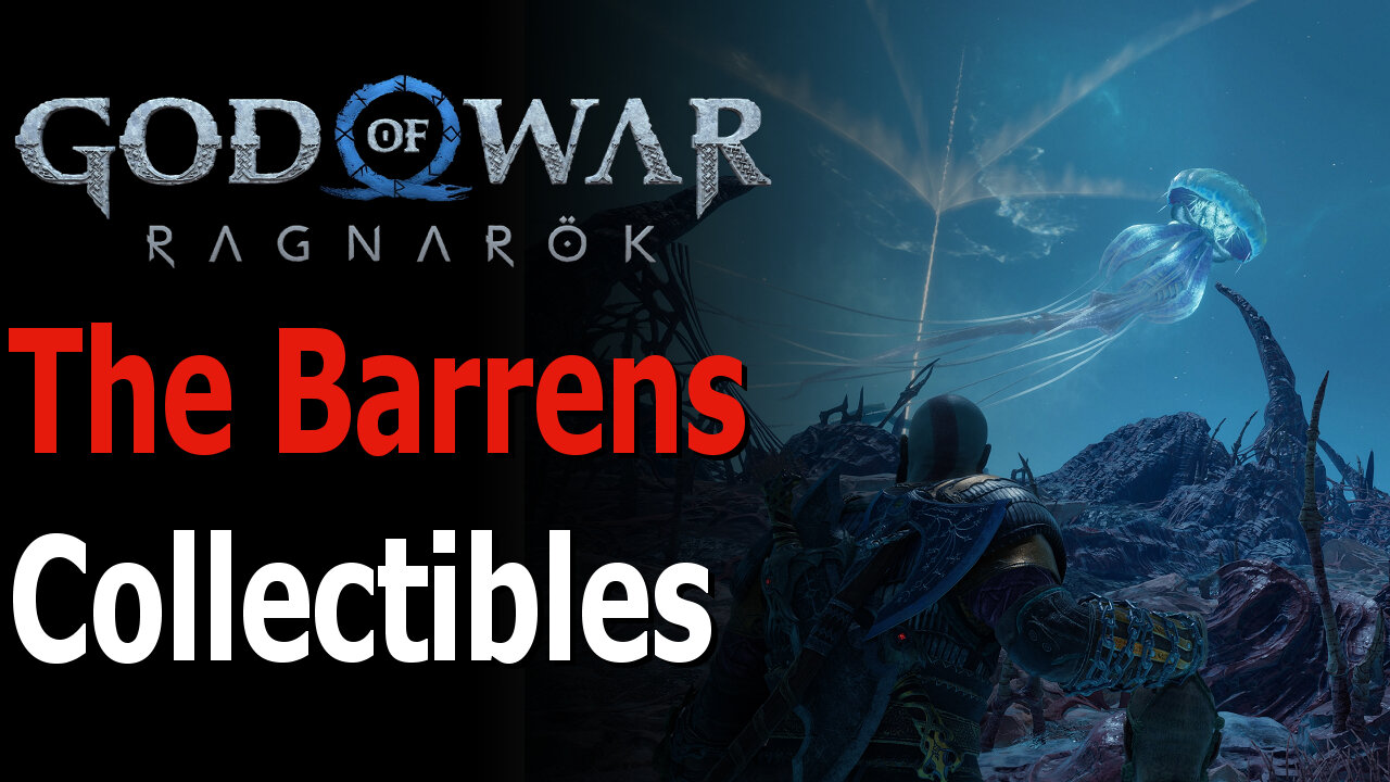 God of War Ragnarok - The Barrens Collectibles