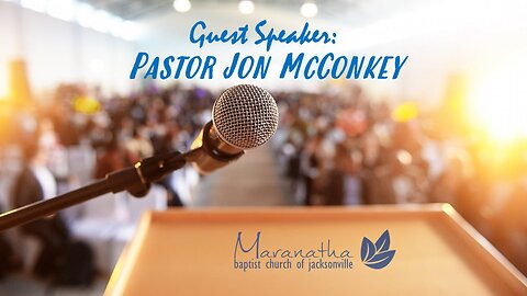 The Green Bay Tree, Pastor Jon McConkey, 10-4-2023