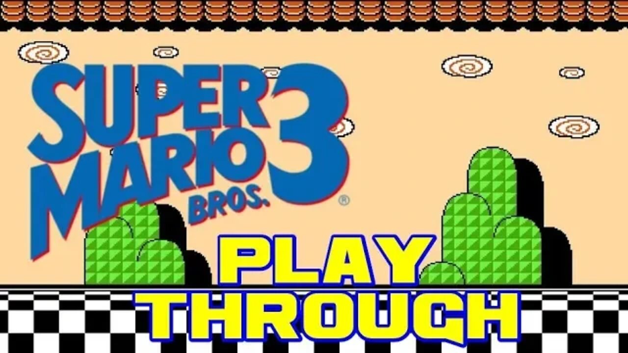 Super Mario Bros. 3 (Mario Day week) - Nintendo Wii U Playthrough 😎Benjamillion