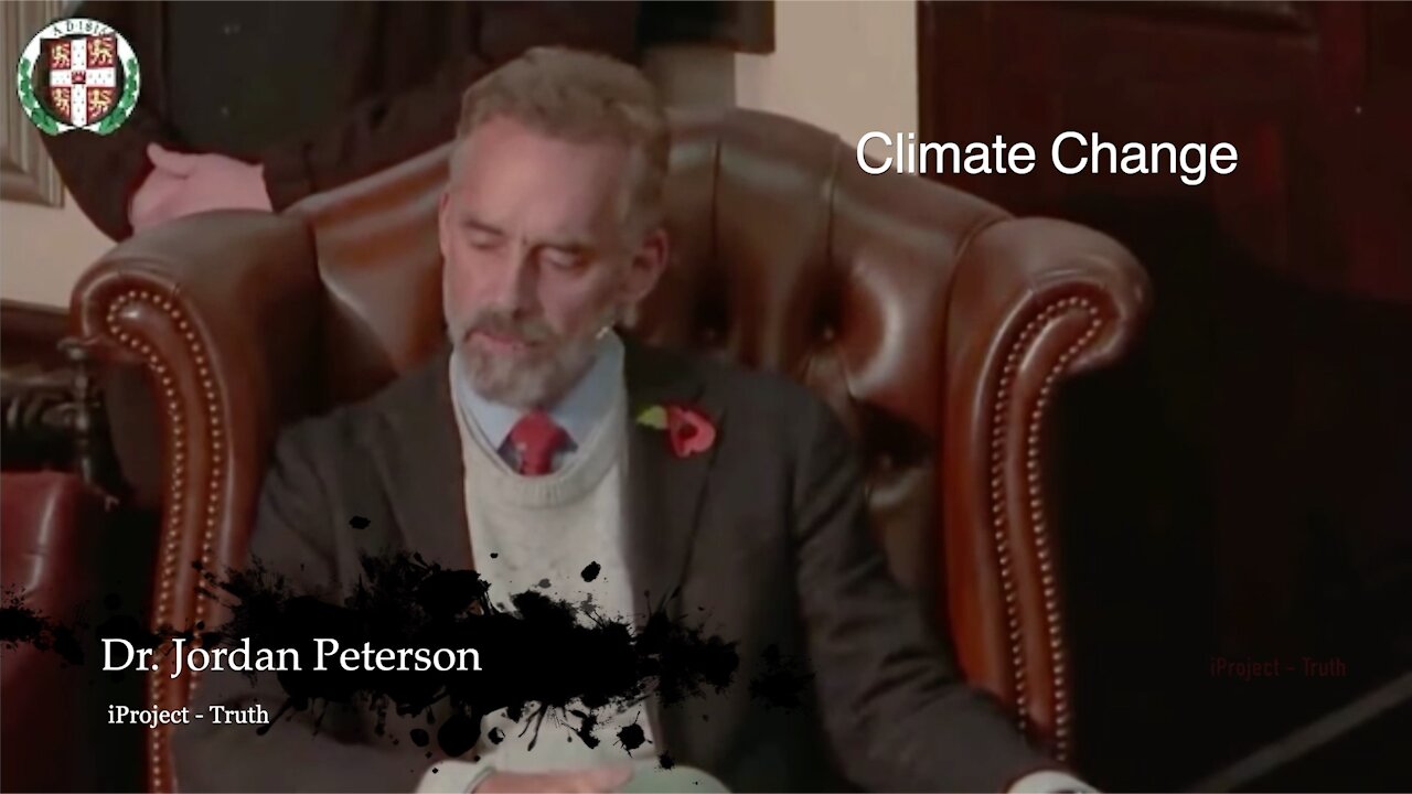 Dr. Jordan B. Peterson Talks Climate Change