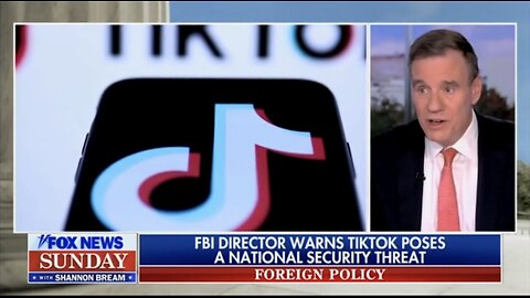 Democrat Senator And FBI Director Say Trump Was Right About TikTok