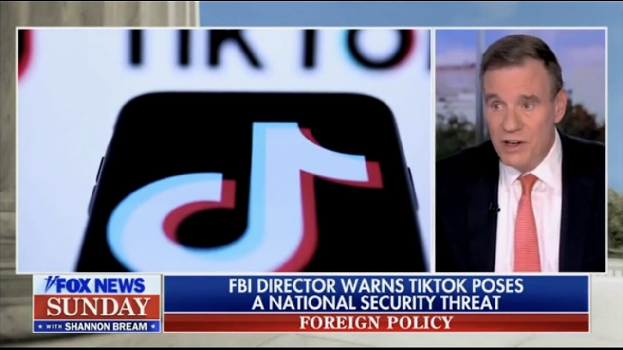 Democrat Senator And FBI Director Say Trump Was Right About TikTok