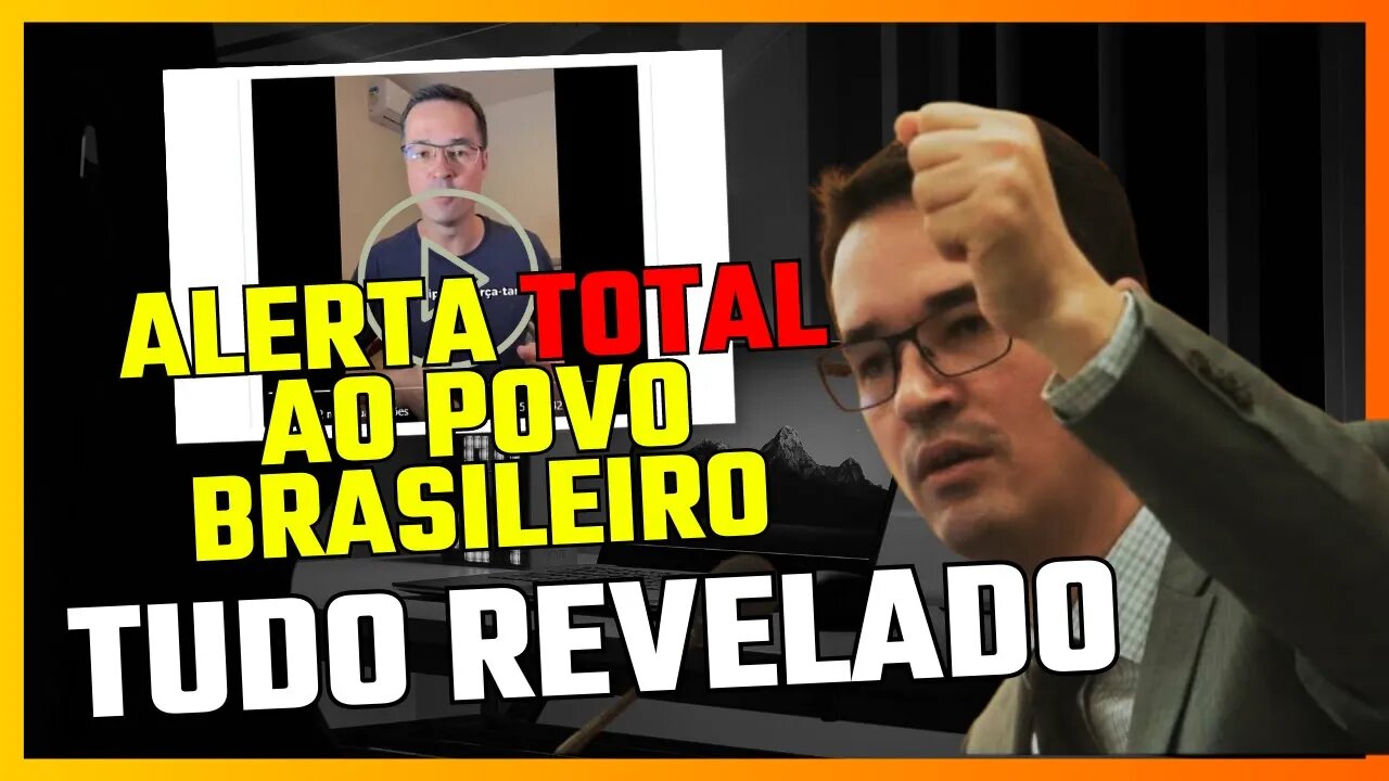 Deltan Dallagnol faz alerta URGENTE ao povo brasileiro !! (Assista o video)