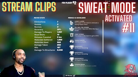 SWEAT MODE ACTIVATED #11 [STREAM CLIPS] Savage Gaming-YT