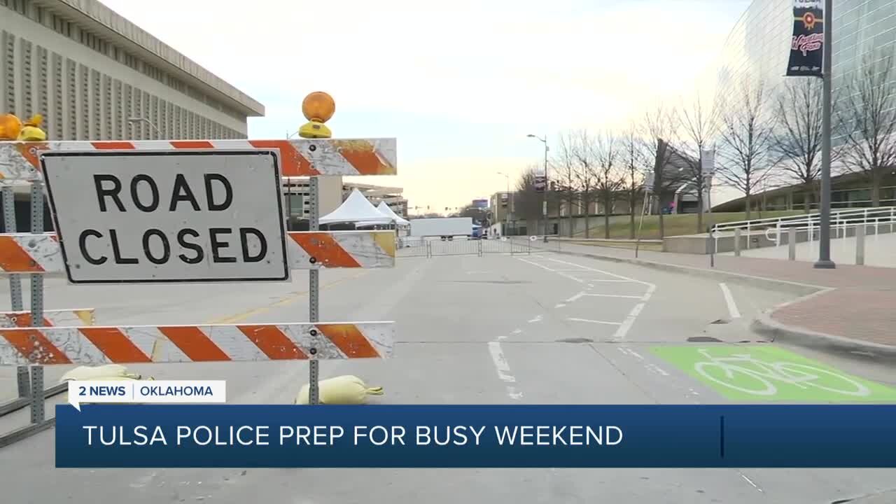 Tulsa Police Prep For Busy Weekend