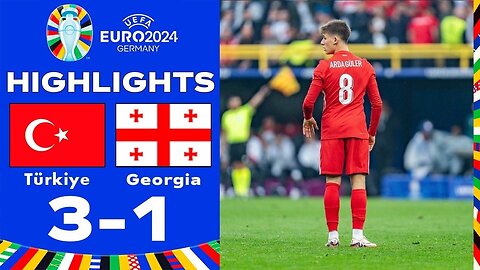 Turkiye Vs Georgia Euro 2024Highlights