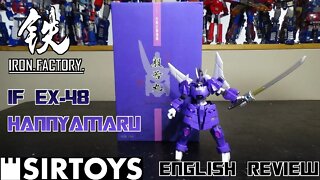 Video Review for Iron Factory - IF EX-48 - Hannyamaru