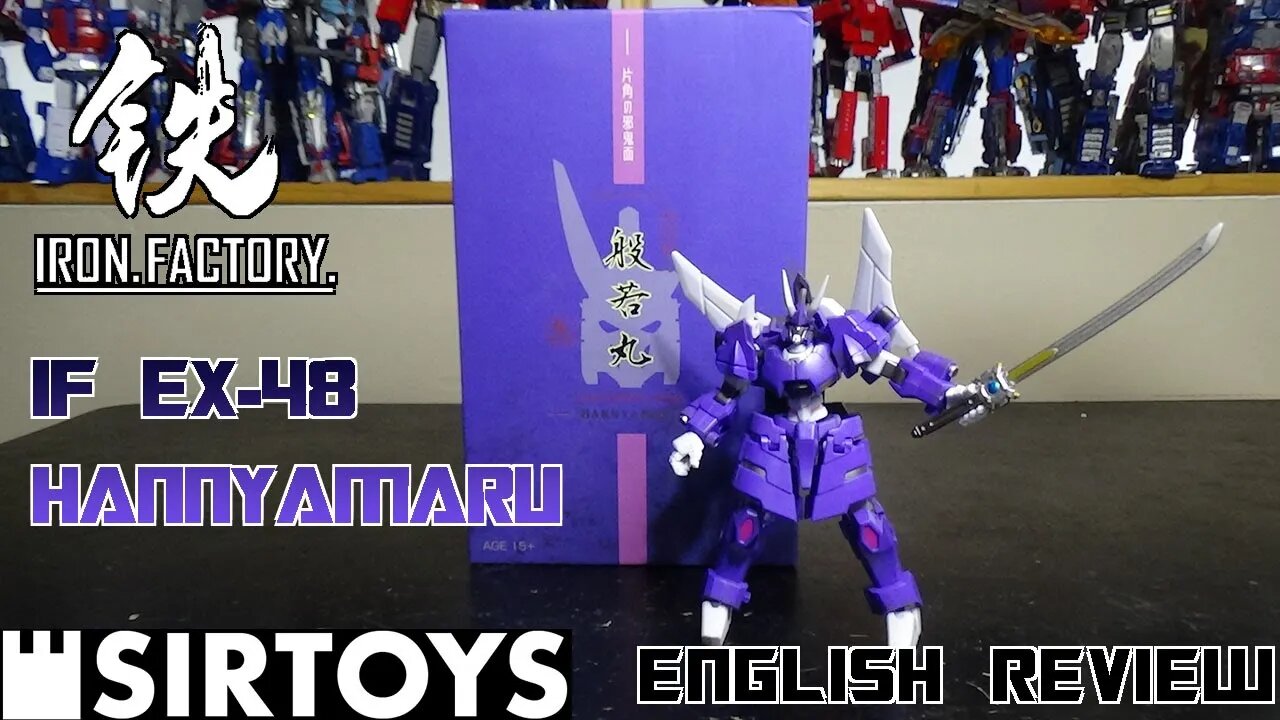 Video Review for Iron Factory - IF EX-48 - Hannyamaru