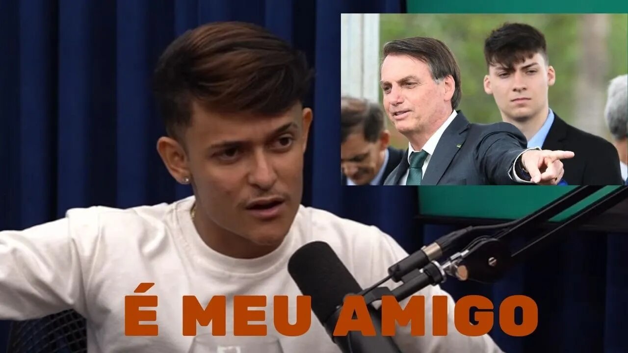 CREMOSINHO FALA DE BOLSONARO | CREMOSINHO - Flow Podcast #463 #Shorts