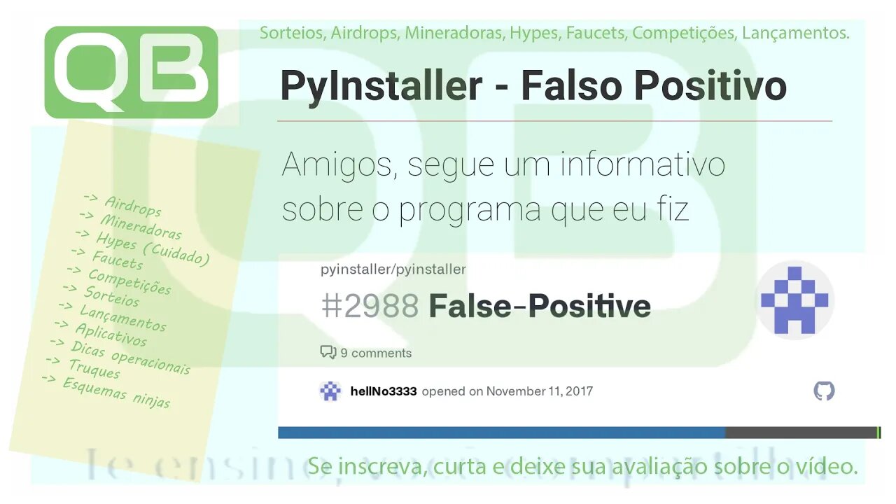 Informativo - Galera Segue explicação pedida sobre meu aplicativo.