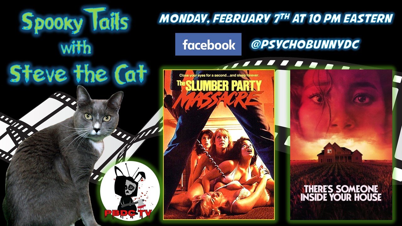 Spooky Tails with Steve the Cat episode 0302: [The Slumber Party Massacre]