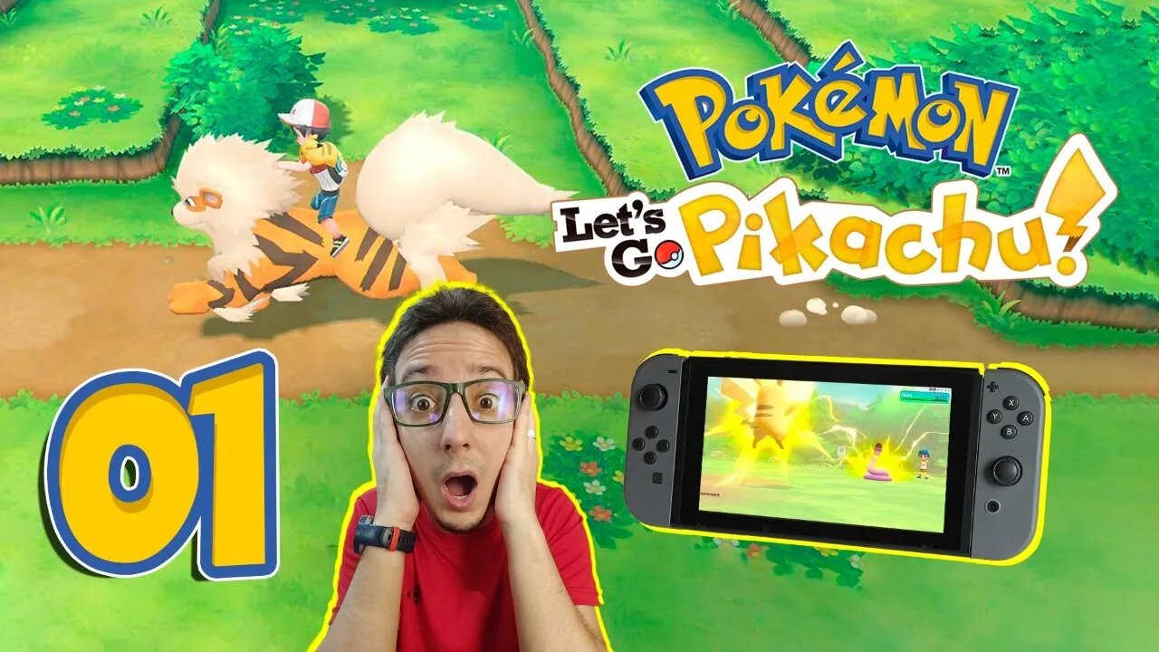 POKÉMON LET'S GO PIKACHU NO NINTENDO SWITCH