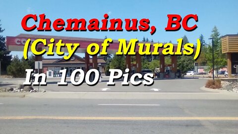 Chemainus, BC, City of Murals, July 2021