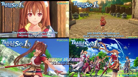 Legend of Heroes: Trails in the Sky 1st Chapter HD 3D Remastered Remake (NIntendo Switch) Fall Season 2025 Release Date Trailer