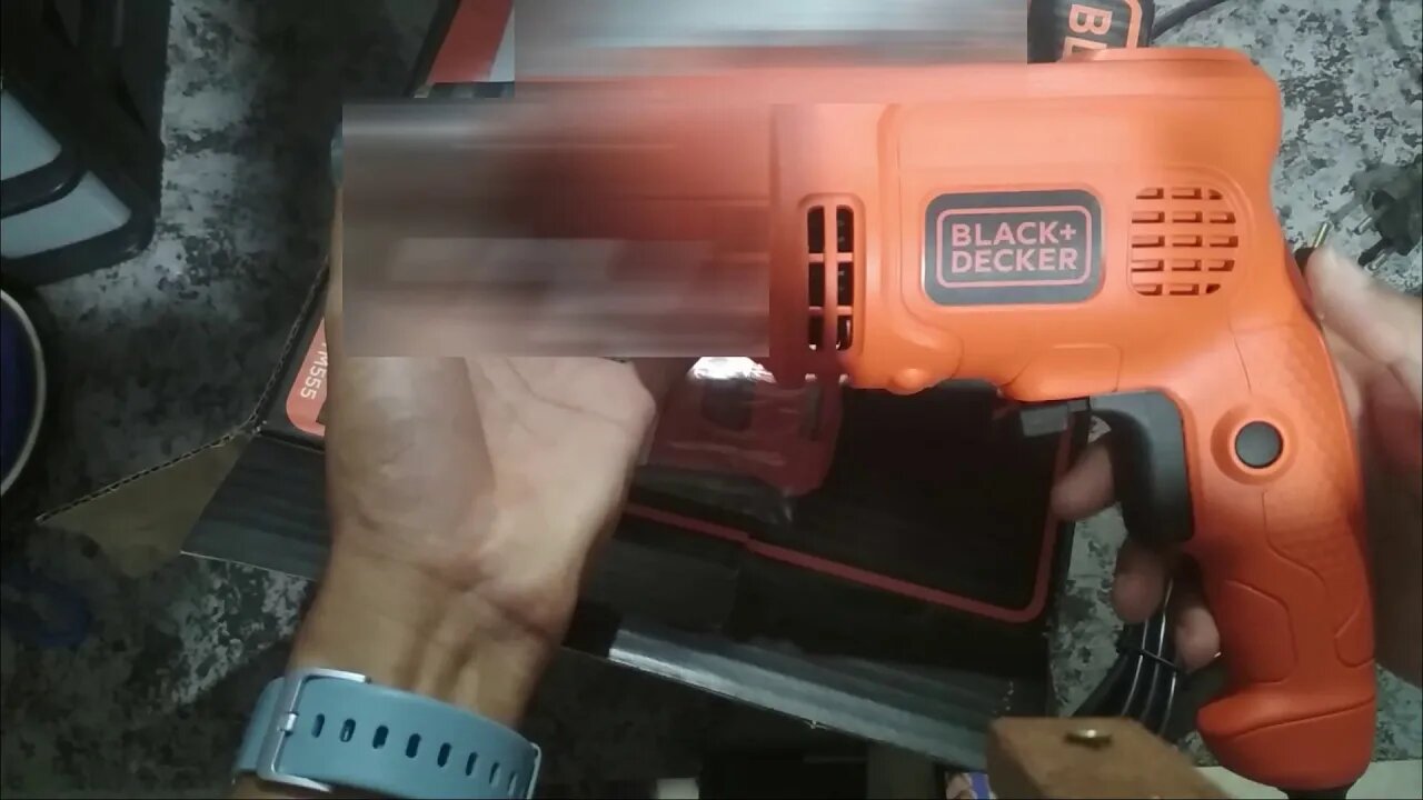 Unboxing FuradeiraTm555 560w #Black&decker