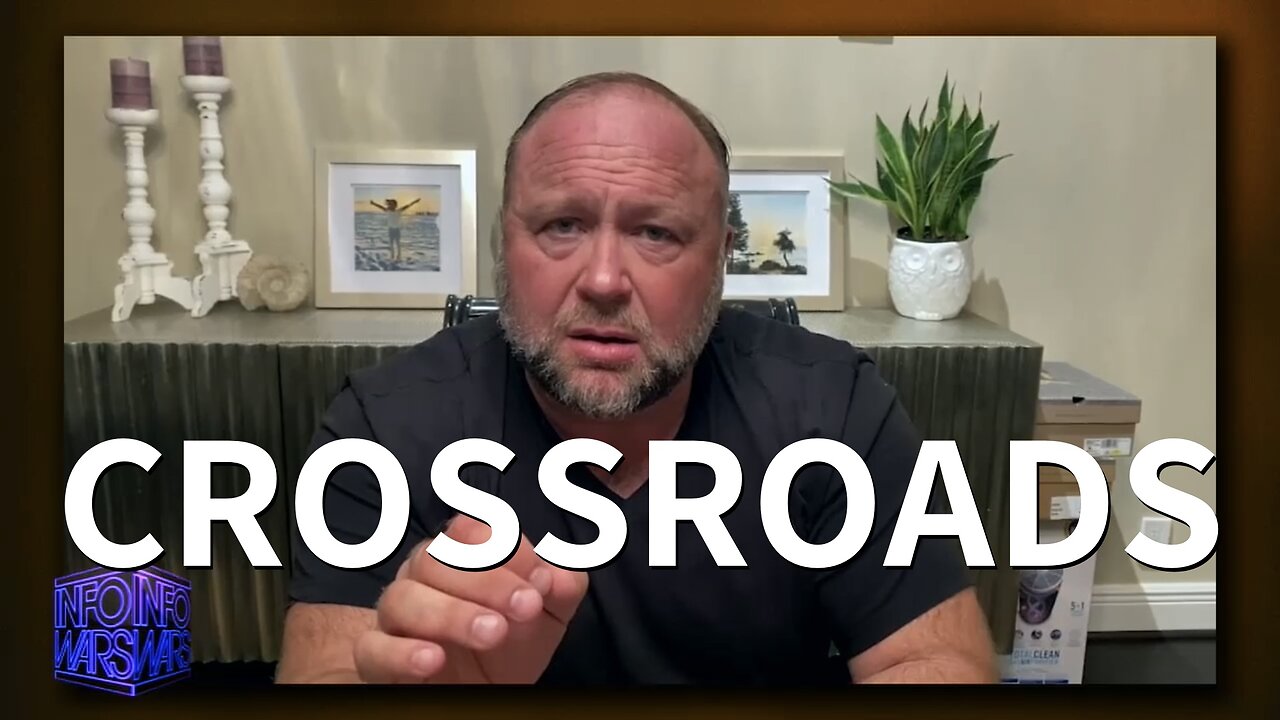 Alex Jones’ Message to America for What's Coming! | Alex Calls it a Crossroads.. I Call it a 2-Year Span Timeline Split! My Video Explaining This Next Timeline Split is Linked in the Description ⇩