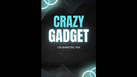 New Fun Gadget - CrushMetric tranformable pen