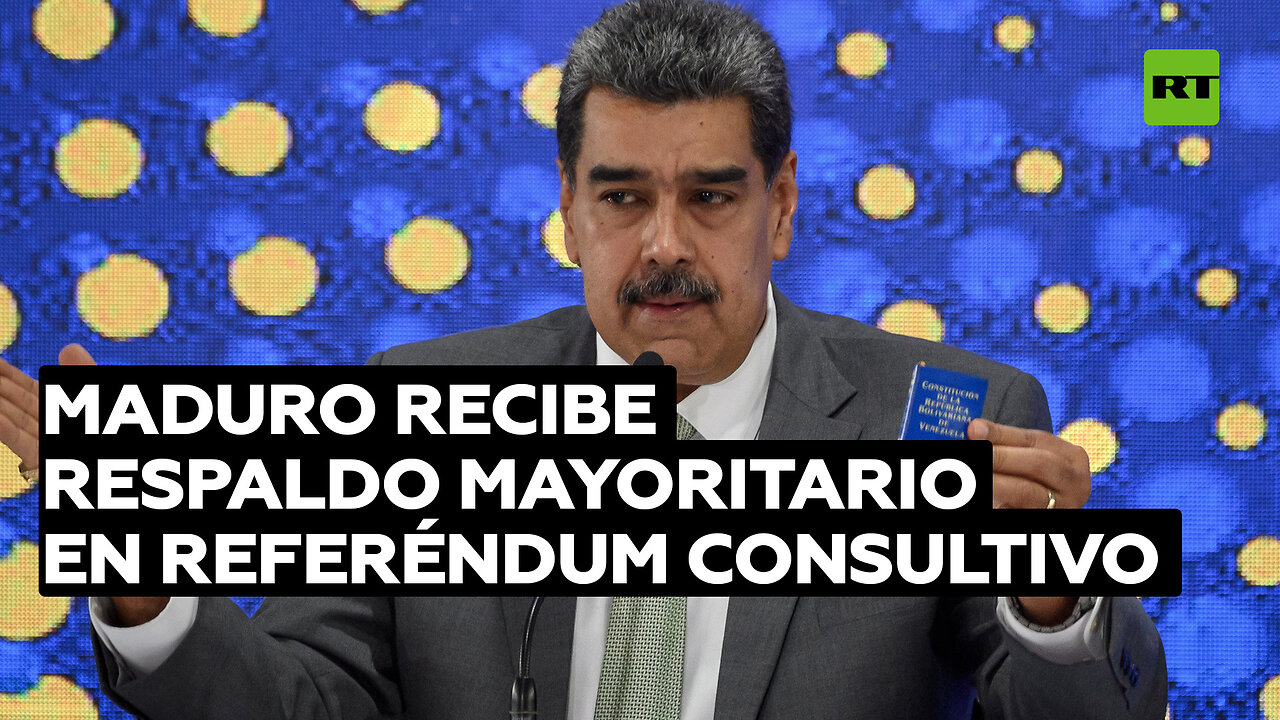 Maduro: El referéndum es vinculante, acato el "mandato sagrado" del pueblo venezolano