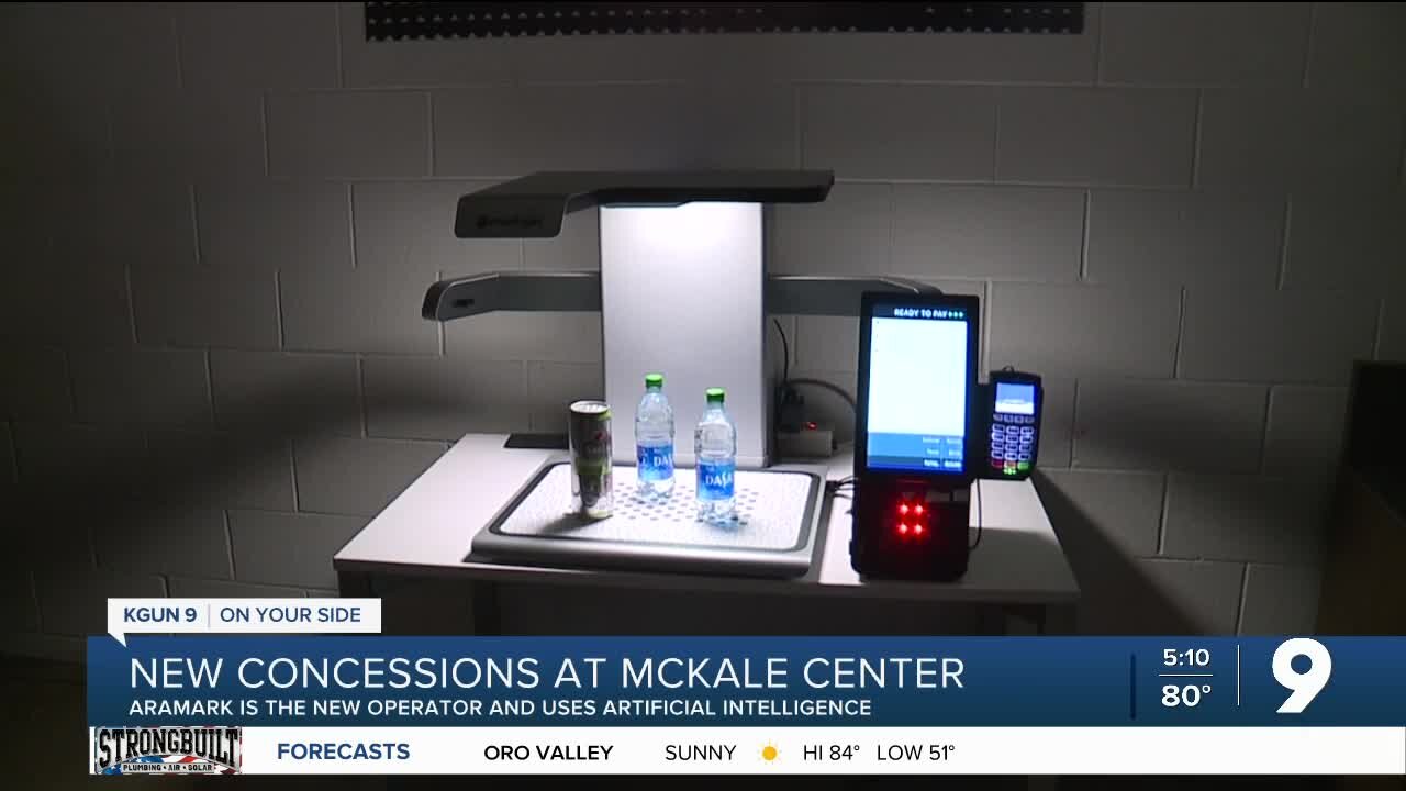 Artificial Intelligence Concessions at McKale Center