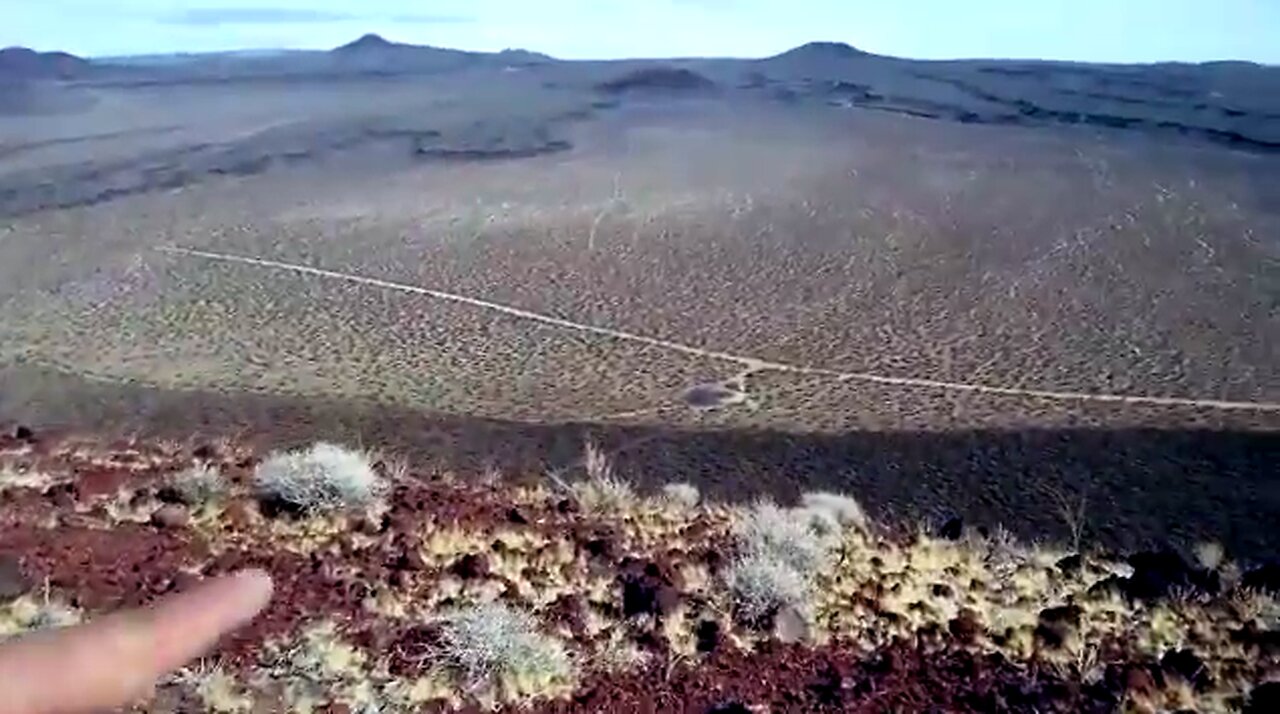 Bear Crawling up a Volcano