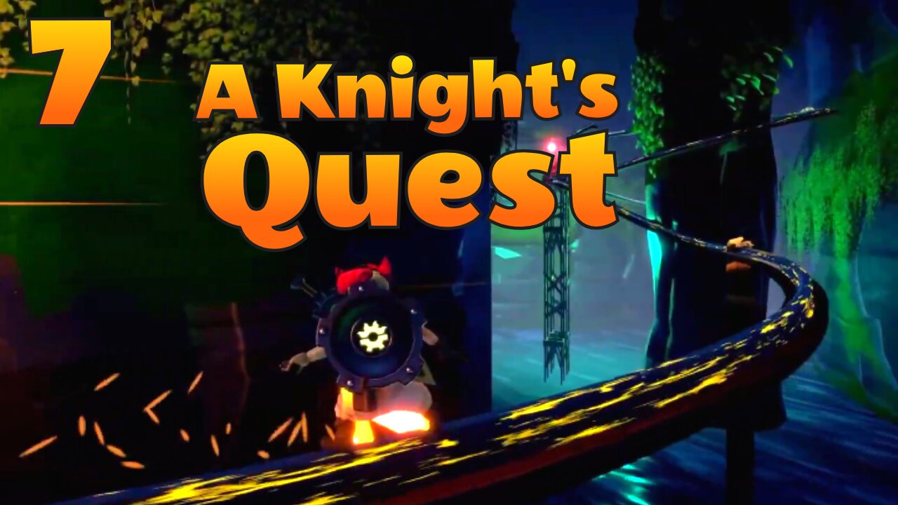 Suddenly we're grinding rails like Sonic?? A Knight's Quest keeping it fresh!