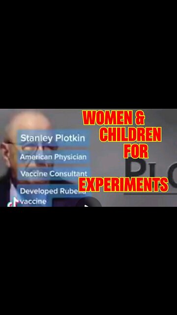 V809. ‼️SHOCKING🚨USED FOR EXPERIMENTATION🚨