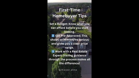 🏡 First-Time Homebuyer Tips: Simplifying Your Journey