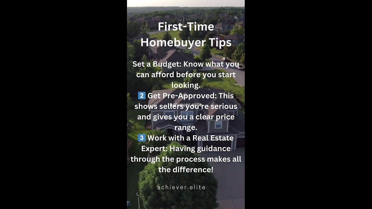 🏡 First-Time Homebuyer Tips: Simplifying Your Journey