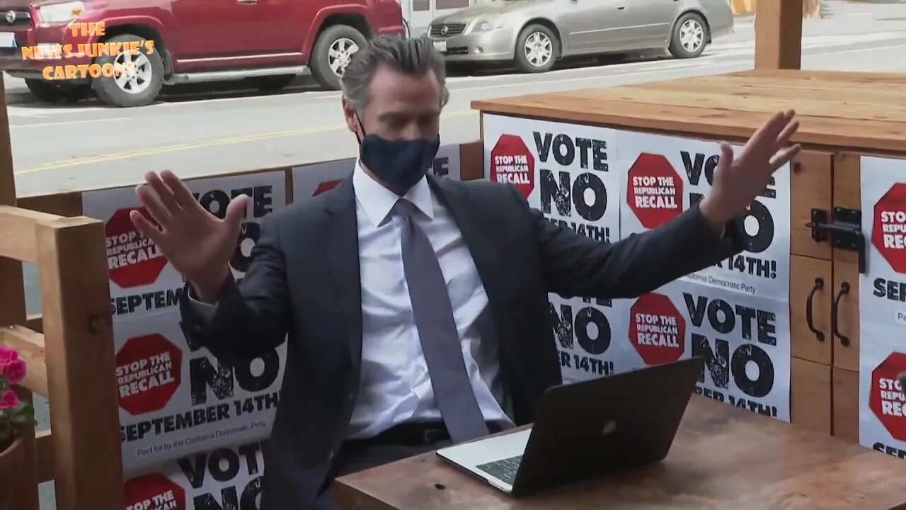 Newsom and Democrats trying to "stop the Republican recall" in California.