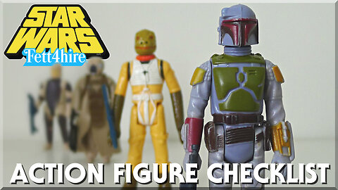 Vintage Star Wars Action Figure Checklist
