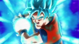 Lively Wallpaper - Blue Super Saiyan Goku